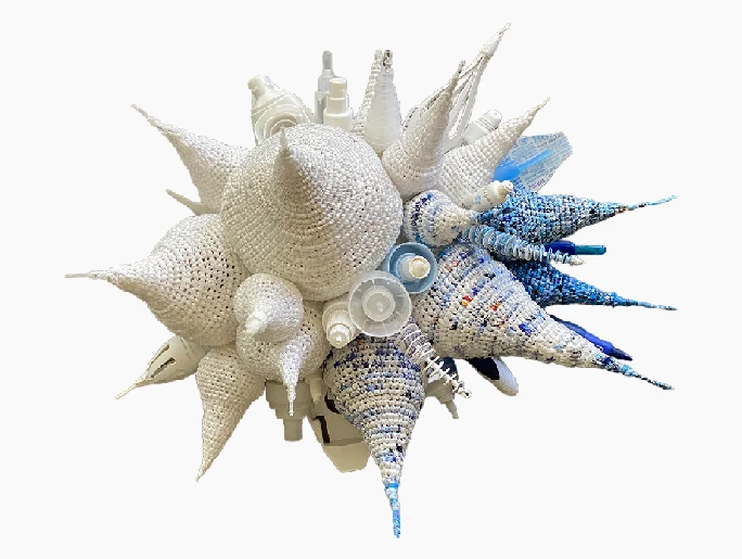 Pollicipes Plastica Polymerus sculpture